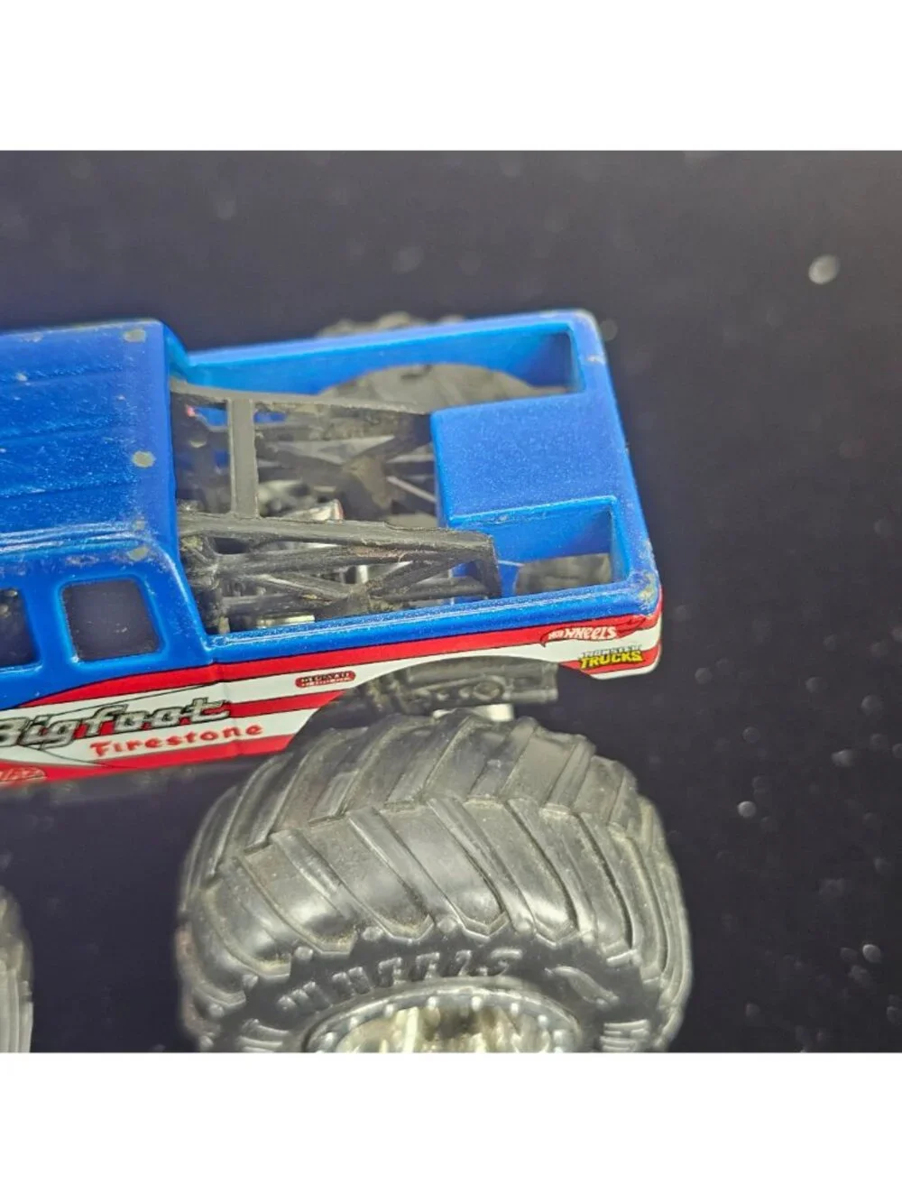 Hot Wheels Bigfoot Firestone Monster Truck Die-Cast 1:64 Scale Toy Collectible